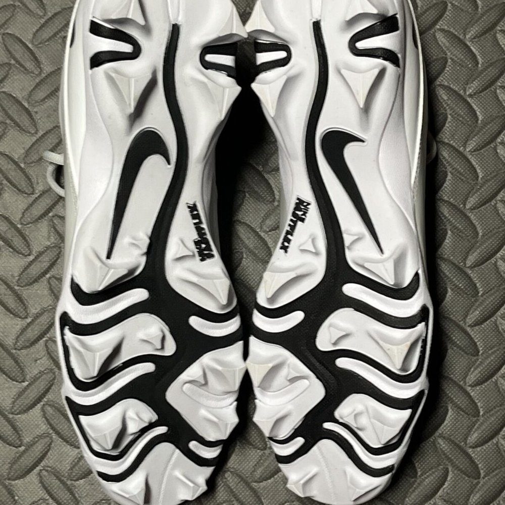 Nike Vapor Edge Shark Football Elite Cleat White Grey DQ5114-100 Men’s S… - Picture 7 of 12